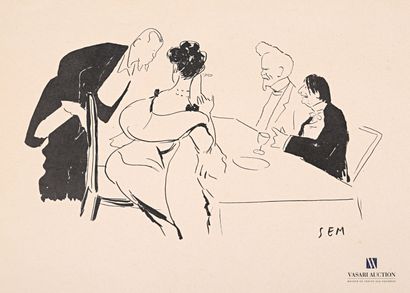 null SEM (1863-1934), d'après

Dernière Heure - Au café de Paris, un soir de réveillon

Deux...