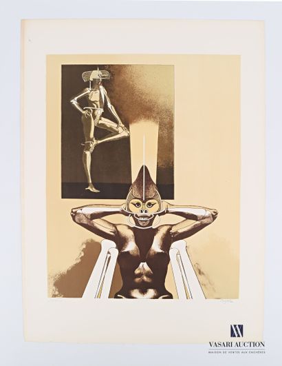 null COGOLLO Heriberto (1945), after

Animated Skeletons

Lithograph in colors

Numbered...