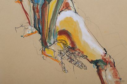 null HAISLEY Robert (1946-2020)

Figure contemporaine

Pastel et crayon sur papier

61...