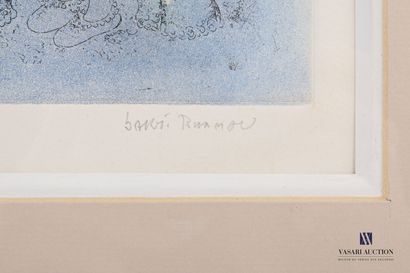 null BURMAN Sakti (1935)

Le couple à la colombe et l'éléphant 

Gravure polychrome

Signée...