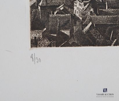 null OHL DES MARAIS Albert (1872-1957)

Vue de la cité médiévale de Rocamadour

Eau-forte

Signée...