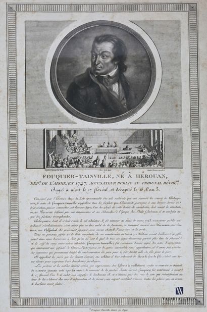null DUPLESSI BERTAUX Jean (1747-1818) et LEVACHER, d'après

Fouquier-Tainvillle,...