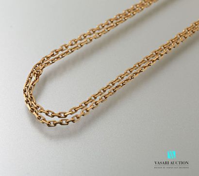 null Chain in yellow gold 750 thousandths mesh forçat

Weight : 6,8 g - Length :...