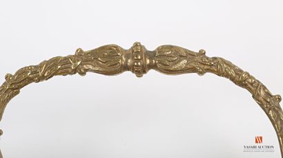 null Belgian prefect's or diplomat's sword, chased brass mounting with one branch,...