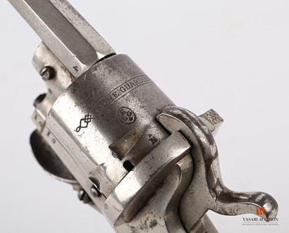  Revolver à broche liégeois « The guardian American model of 1878 », barillet à six...