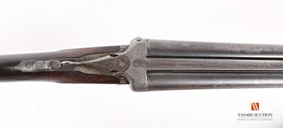 null German hammerless shotgun caliber 16-65, 75 cm "Krupp" side-by-side barrels,...