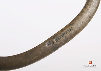 null Poignée de sabre briquet d'infanterie type AN IX/1816, branche poinçonnée Versailles,...