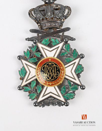 null Royaume de Belgique : Ordre de Léopold, institué en 1832, étoile de chevalier...