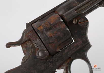  Revolver pour officier modèle 1874, canon rayé de 11 cm calibre 11 mm, daté S.1877,...