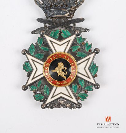 null Royaume de Belgique : Ordre de Léopold, institué en 1832, étoile de chevalier...