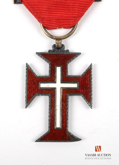 null Portugal: Royal Military Order of Christ, founded in 1318, knight's jewel, enameled...