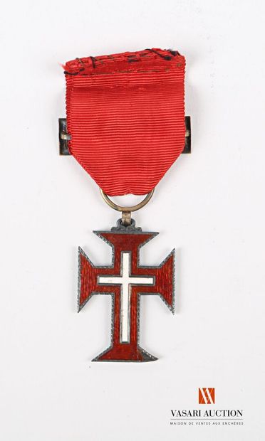 null Portugal: Royal Military Order of Christ, founded in 1318, knight's jewel, enameled...