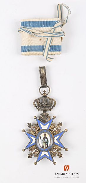 null Serbie : Ordre de Saint-Sava, fondé en 1883, bijou de Commandeur du deuxième...