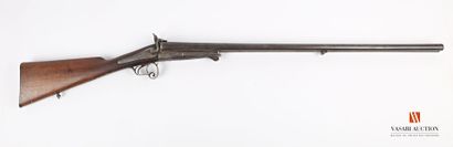 null Fusil de chasse à broche calibre 16, canons en table de 76 cm, ouverture par...