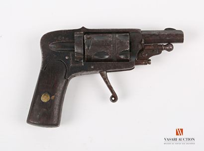  Revolver de poche hammerless calibre 6 mm VELODOG, bâti bien marqué VELODOG 6 mm,...