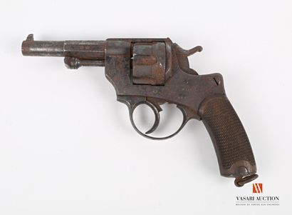 null Revolver for officer model 1874, rifled barrel of 11 cm gauge 11 mm, dated S.1877,...