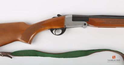 null Fusil mono coup italien calibre 12-70, modèle pliant dit « de braconnier »,...