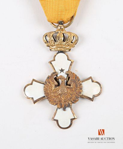 null Grèce : Ordre Royal du Phénix, fondé en 1926, croix de chevalier 38 mm, centre...