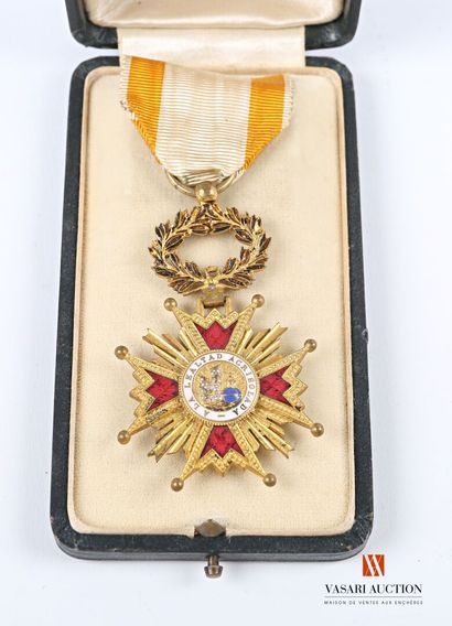 null Espagne : Ordre d'Isabelle la Catholique, fondé en 1815, étoile de chevalier,...