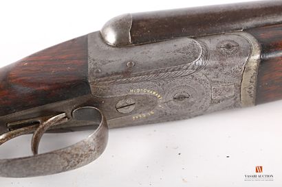 null Hammerless shotgun from Saint-Etienne, 12-65 caliber, 66 cm Ronchard-Cizeron...