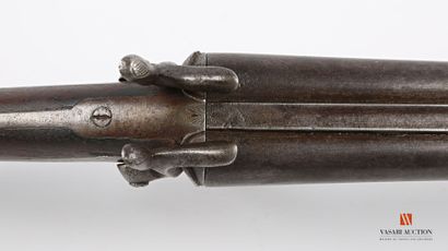 null Fusil de chasse à broche calibre 16, canons en table de 76 cm, ouverture par...