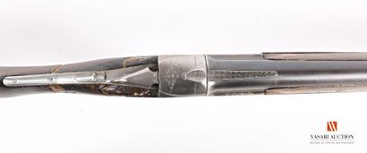 null Rifle of hunting stéphanois R.MALGAT gauge 12-65, superimposed barrels of 70...