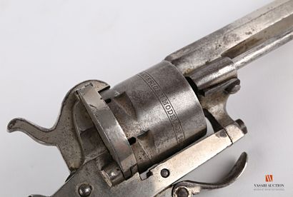 null Liège pinfire revolver "The guardian American model of 1878", six-chamber cylinder,...