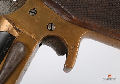 null French Mecanicarm model 1918 flare pistol, 18 cm 4 gauge bronze barrel, bronze...