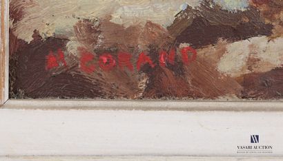 null CORAND (XXth century)

The evening bath

Oil on cardboard

Signed lower left

41...