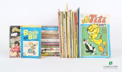 null [YOUTH MAGAZINES]

Lot including forty-five paperbacks of which: Pixie&Dixie/Roquet/Cubitus/Tom...