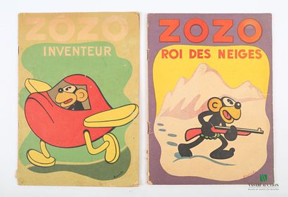 null [BD ZOZO]

Lot including two books :

- FRANCHI - Zozo Roi des neiges - Paris,...