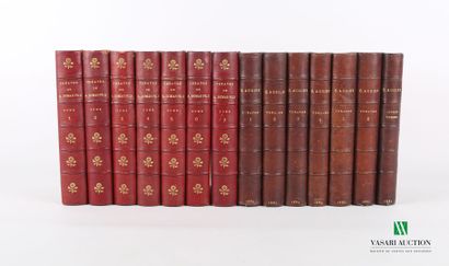 [THEATER] 
Lot including fourteen volumes:...