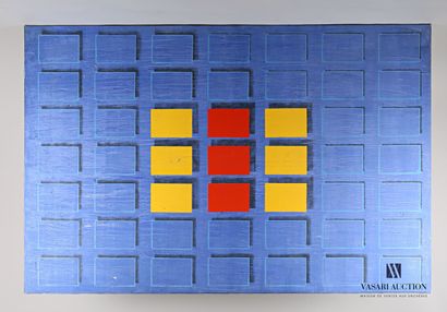 null PASSANITI Francesco (born in 1952)

Composition with blue, red and yellow tiles

Oil...