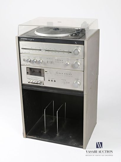null Hifi cabinet Thomson model CRK8051TB, it presents a turntable, a stereo, an...