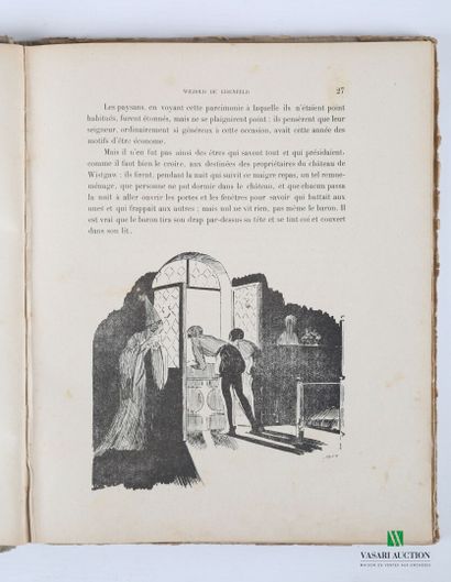 null VERNE Jules - L'ile Mystérieuse - Paris Librairie Hachette sd - bound in full...