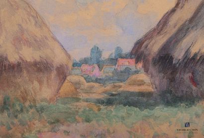null W. TERHELL Adriaan Christian dit Jean LE BLANC (1863 - 1949)

Haystacks 

Watercolor...