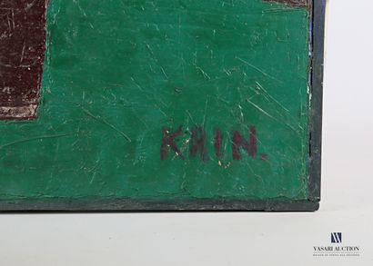 null KRIN Johnny (XXth century)

Abstract composition 

Oil on canvas 

Signed lower...