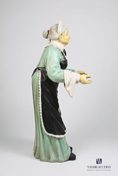 null Tinted plastic menu holder representing a maid with an apron. 

(jumps to the...