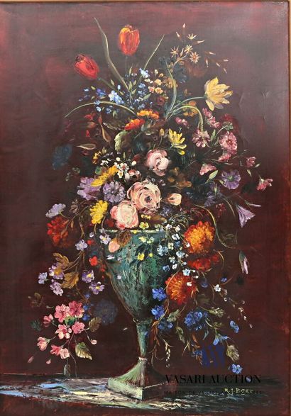 null BIZET Raymond Jean (1922-2015)

Basin of flowers 

Oil on canvas

Signed lower...