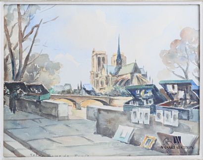 null Ecole française du XXème siècle

Notre Dame de Paris - La place de la Concorde

Paire...