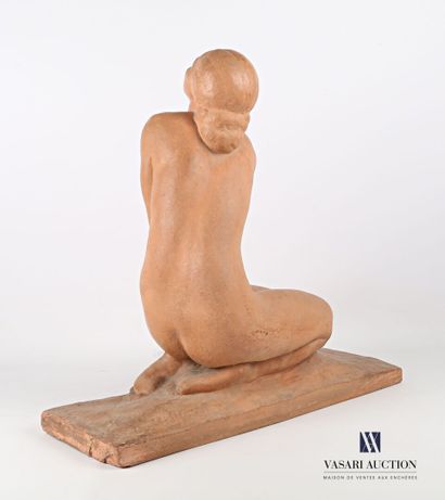 null GENNARELLI Amedeo (1881-1943)

Seated nude woman with joined hands

Terracotta

Signed...