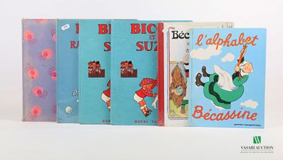 null [CHILDHOOD BICOT & BECASSINE]

Lot including six volumes:

- MARTIN BRANNER...