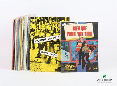 null [BD - MISCELLANEOUS]

Lot including twenty paperback volumes: 

- FRANQUIN -...
