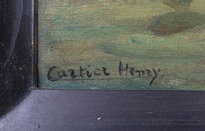 null CARTIER Henry (XIXème siècle)

Voilier au mouillage 

Huile sur toile marouflée...
