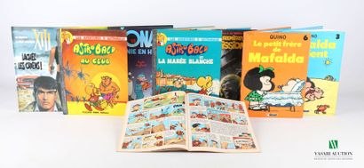 null Lot of eight various comics including

Rock Derby - Les requins du Ring - 1...