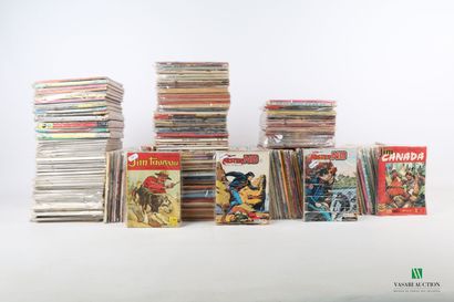 null [SUPERHEROES - ADVENTURE - WAR]

Lot of about two-hundred magazines/binders...