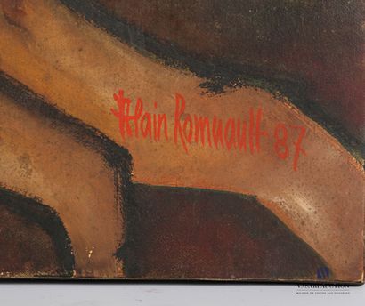 null ROMUAULT Alain (20th century)

The fertile thoughts 

Oil on canvas 

Signed...