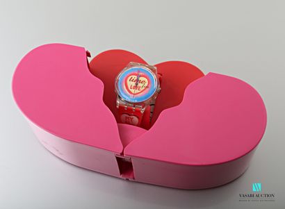 null SWATCH - TIME FOR LOVE - 1999

Plastic case and bracelet

Quartz movement.

Reference...