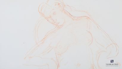 null AUFFRET Charles

Nudes 

Two sanguines on both sides

Signed and dated 94

31,5...