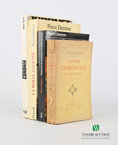 null [CRIMINOLOGY] 

Lot including four books:

- NOGUCHI Thomas - Les dossiers secrets...